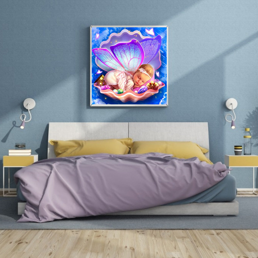 Cute Baby - Full Round Drill Diamond Painting 30*30CM