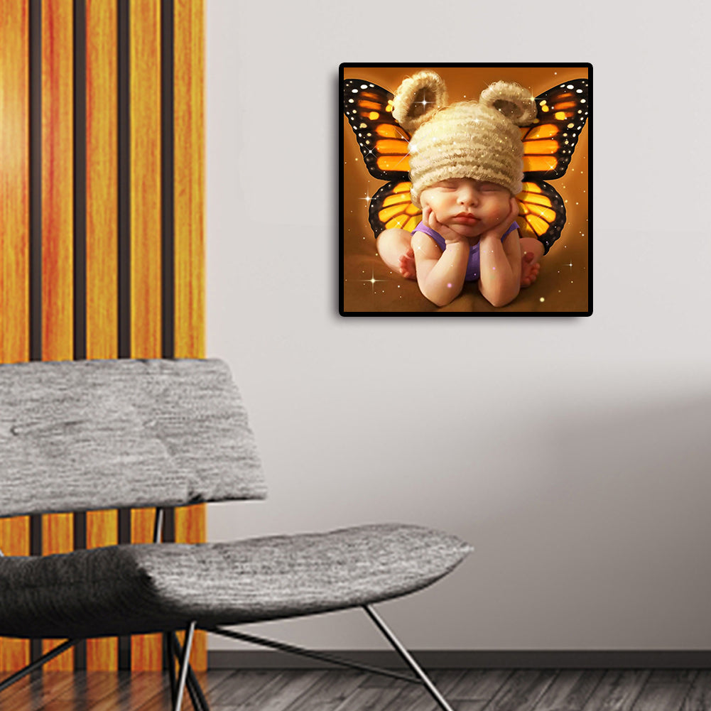 Cute Baby - Full Round Drill Diamond Painting 30*30CM