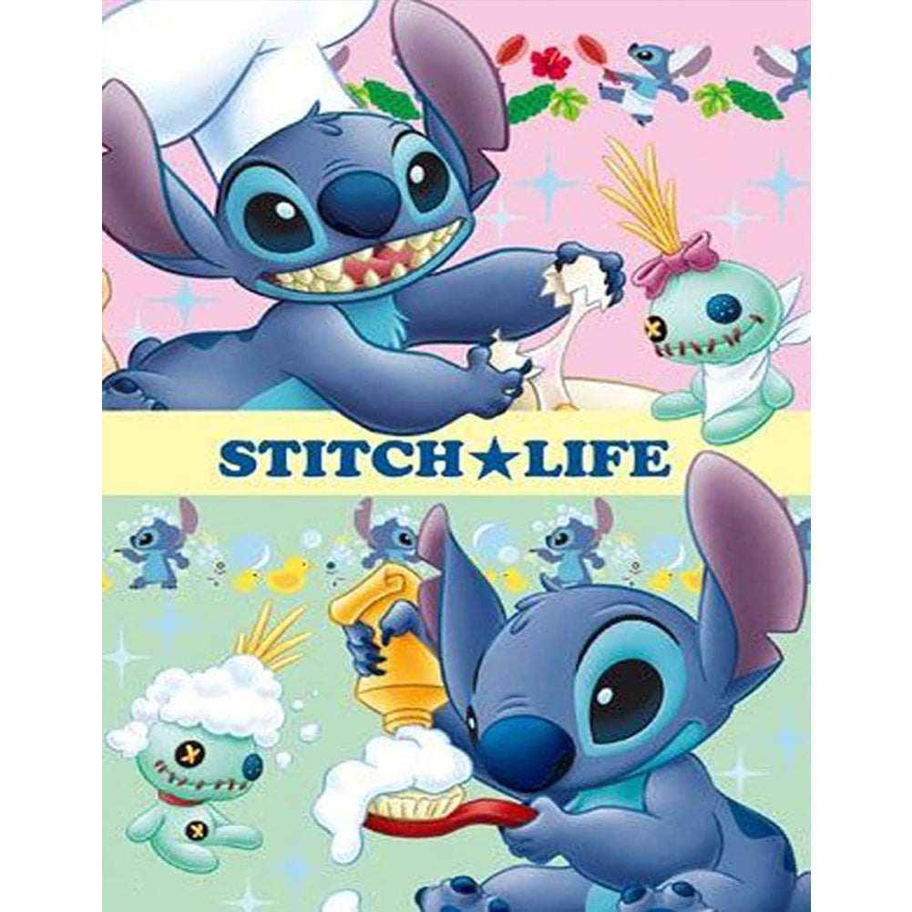 Stitch - Full Round Drill Diamond Painting 40*50CM