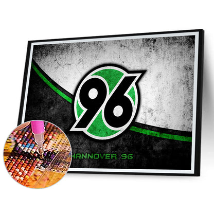 Hannover Football Club - Full Round Drill Diamond Painting 40*30CM