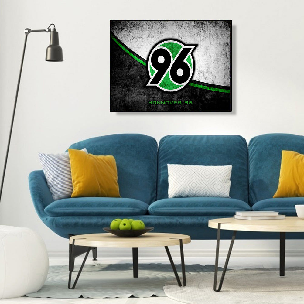 Hannover Football Club - Full Round Drill Diamond Painting 40*30CM