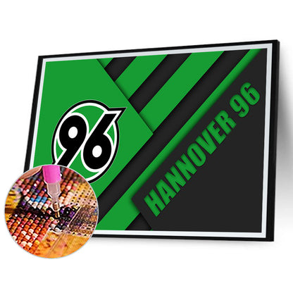 Hannover Football Club - Full Round Drill Diamond Painting 40*30CM