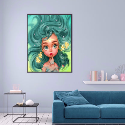 Pisces - Full Round Drill Diamond Painting 30*40CM