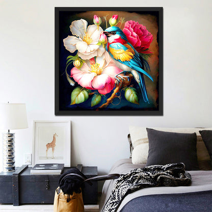 Birdsong - Full Round Drill Diamond Painting 40*40CM