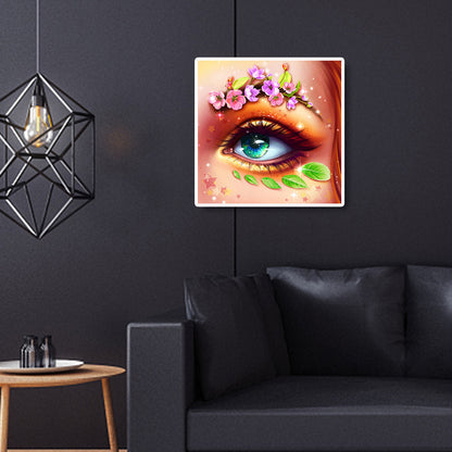 Charming Eyes - Full Round Drill Diamond Painting 30*30CM