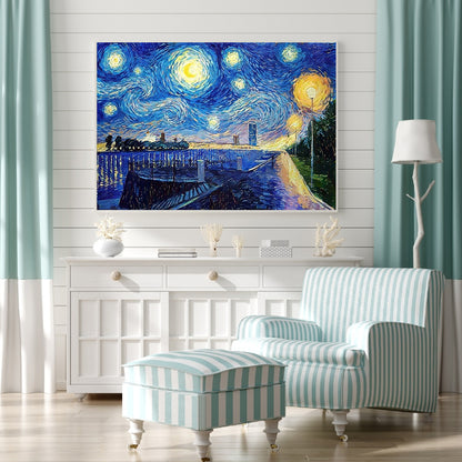 Van Gogh Starry Sky - Full Round Drill Diamond Painting 40*30CM