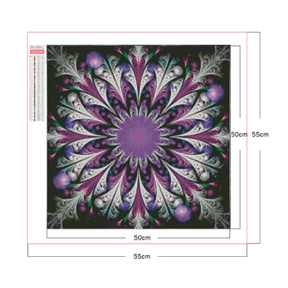 Mandala - Full Square Drill Diamond Painting 50*50CM