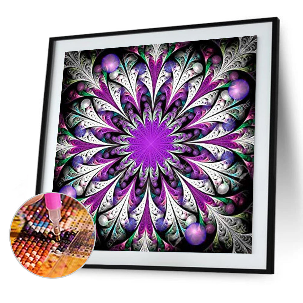 Mandala - Full Square Drill Diamond Painting 50*50CM