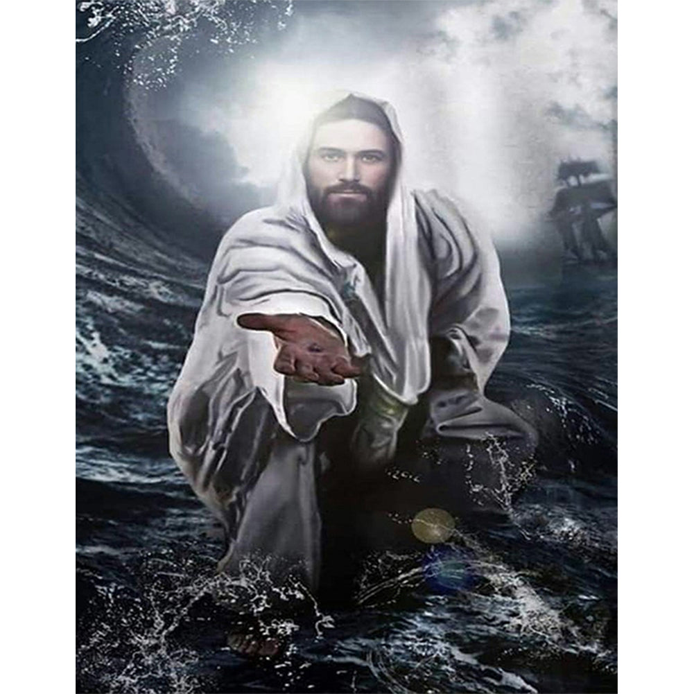 Hope Man - Full Round Drill Diamond Painting 40*50CM