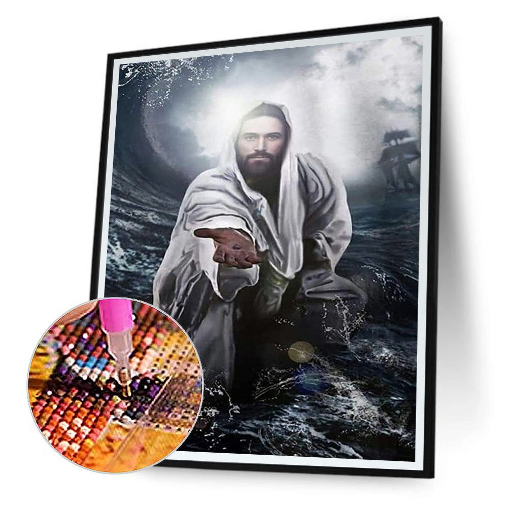 Hope Man - Full Round Drill Diamond Painting 40*50CM