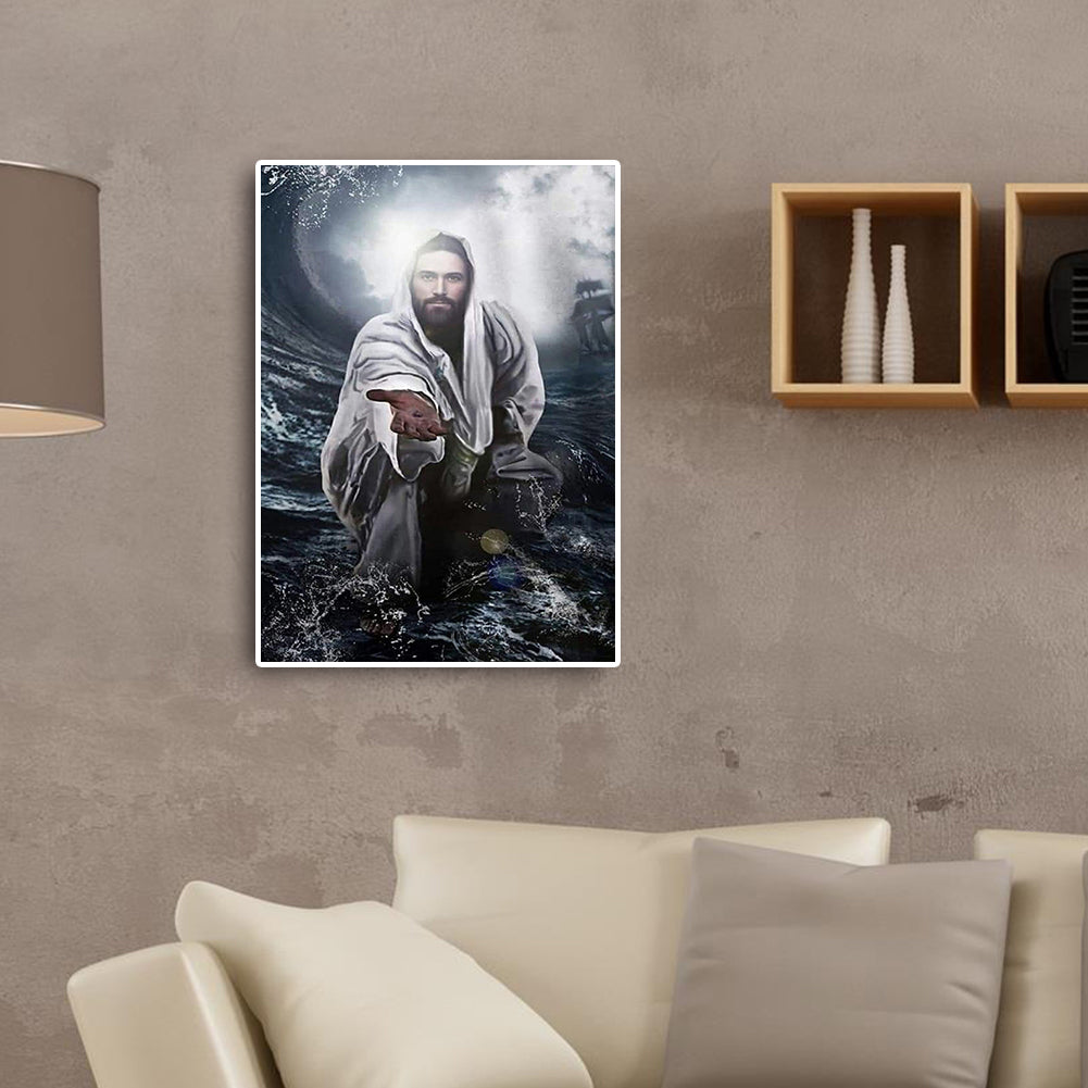 Hope Man - Full Round Drill Diamond Painting 40*50CM