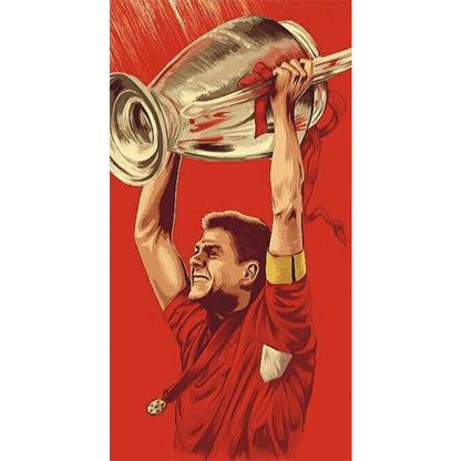 Legendary Steven Lifts The Hercules Cup - Full Round Drill Diamond Painting 50*80CM