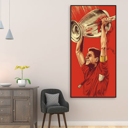 Legendary Steven Lifts The Hercules Cup - Full Round Drill Diamond Painting 50*80CM