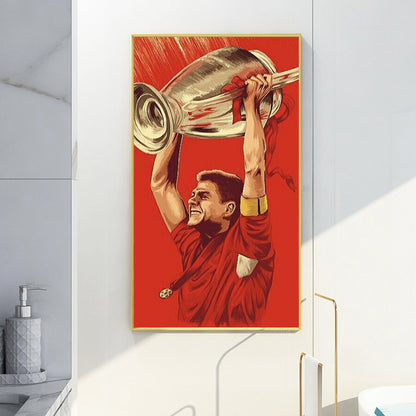 Legendary Steven Lifts The Hercules Cup - Full Round Drill Diamond Painting 50*80CM