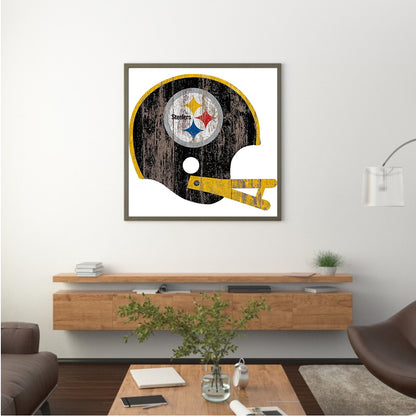 Pittsburgh Steelers Football Team - Full Round Drill Diamond Painting 30*30CM