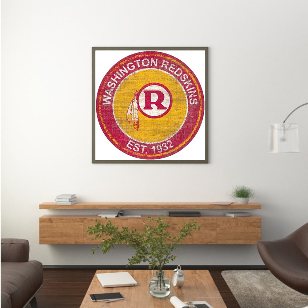 Washington Commanders American Football Team Soccer Team - Full Round Drill Diamond Painting 30*30CM