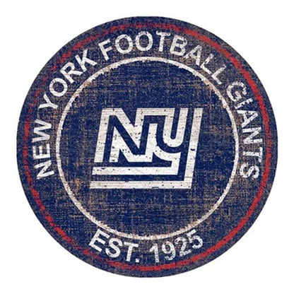 New York Giants Football Team - Full Round Drill Diamond Painting 30*30CM