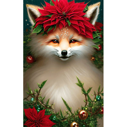 Fox - Full Round Drill Diamond Painting 30*40CM