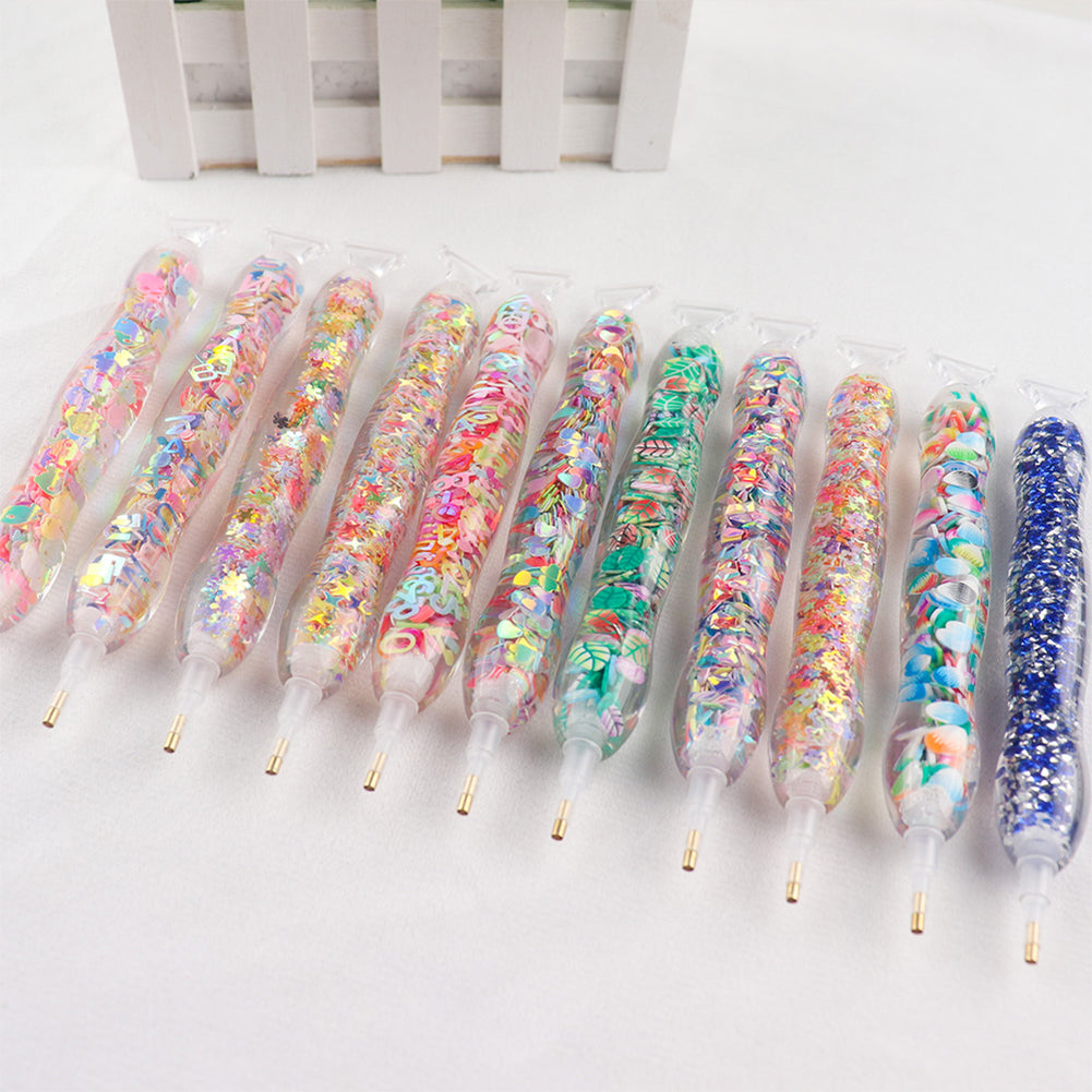 Fashion 5D Diamond Painting Pen Ergonomic Glitter Resin Accessories Comfort Grip