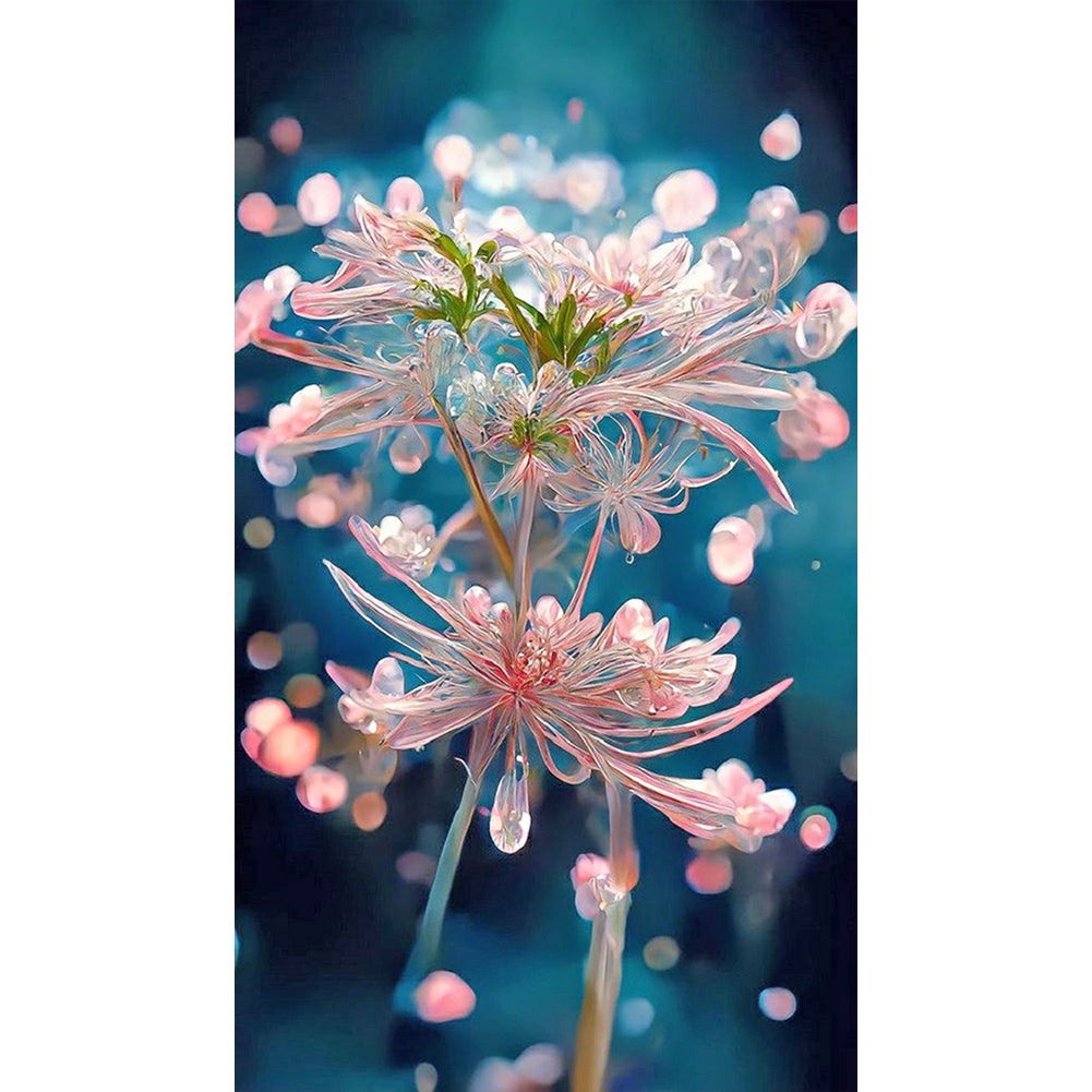 Pink Bana - Full Round Drill Diamond Painting 40*70CM