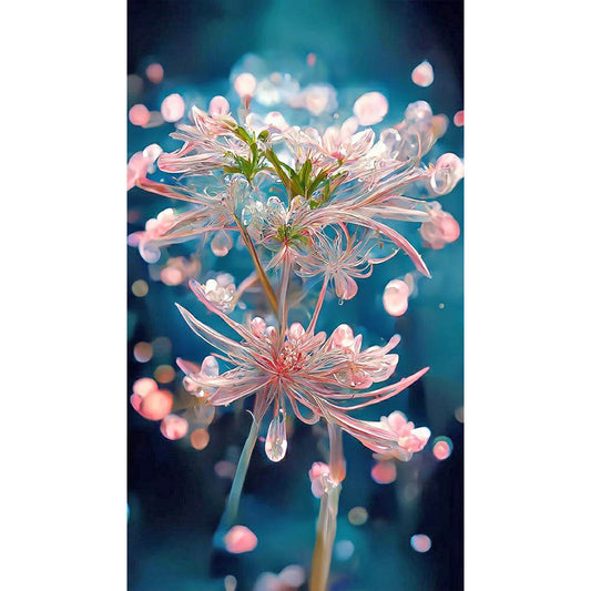 Pink Bana - Full Round Drill Diamond Painting 40*70CM