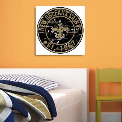 New Orleans Saints Football Team - Full Round Drill Diamond Painting 30*30CM