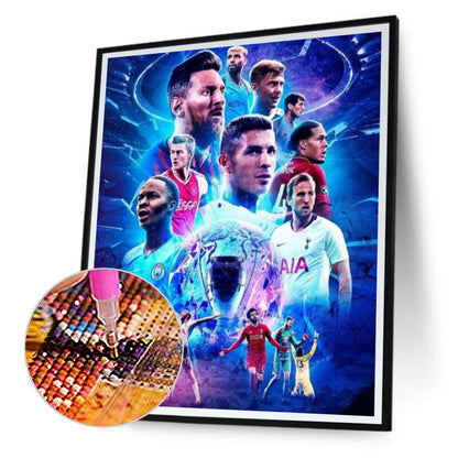 Famous Players - Full Round Drill Diamond Painting 30*40CM