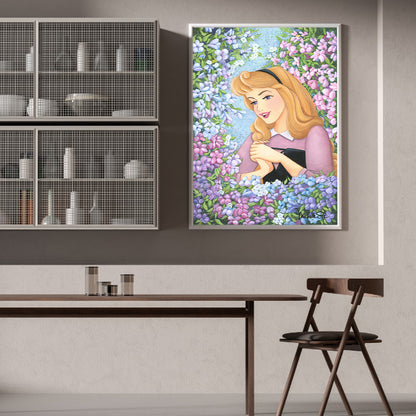Disney Sleeping Beauty - Full Round Drill Diamond Painting 40*50CM