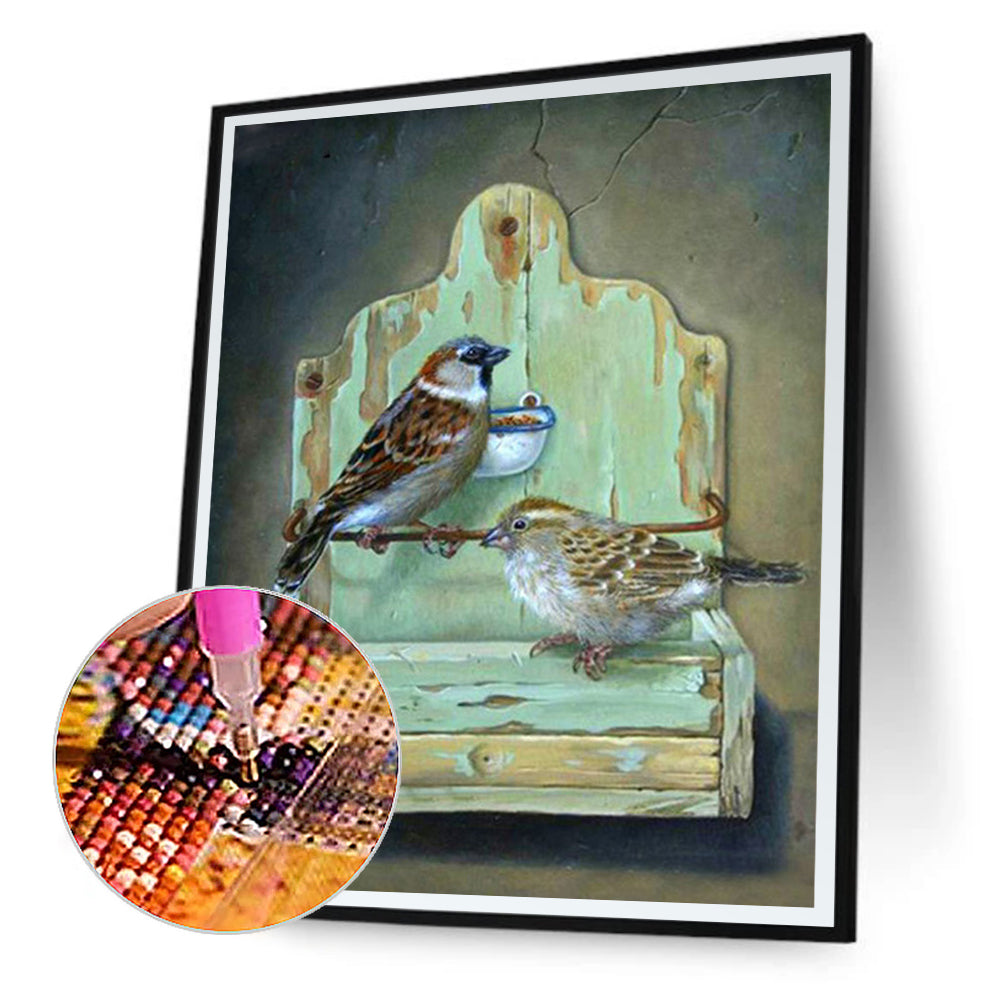The Bird - Full Round Drill Diamond Painting 30*40CM