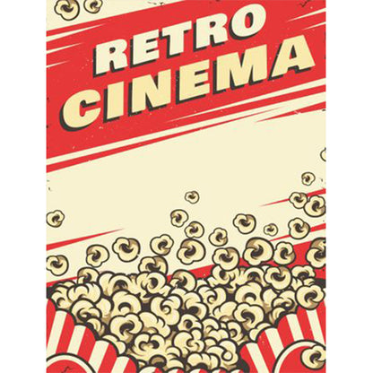 Retro Cinema - Full Round Drill Diamond Painting 30*40CM