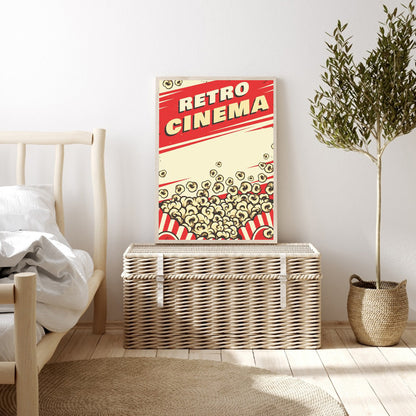 Retro Cinema - Full Round Drill Diamond Painting 30*40CM