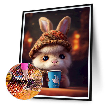 Rabbit - Full Round Drill Diamond Painting 30*40CM