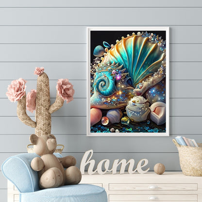Dream Beach Shells - Full Round Drill Diamond Painting 30*40CM