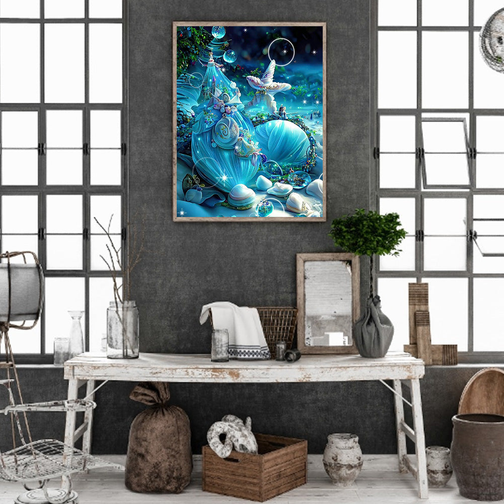 Dream Beach Shells - Full Round Drill Diamond Painting 30*40CM