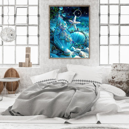 Dream Beach Shells - Full Round Drill Diamond Painting 30*40CM