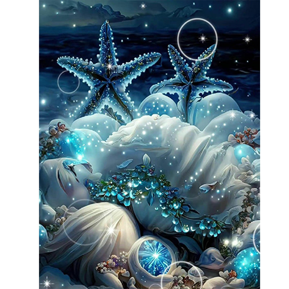 Dream Beach Shells - Full Round Drill Diamond Painting 30*40CM