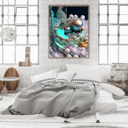 Dream Beach Shells - Full Round Drill Diamond Painting 30*40CM