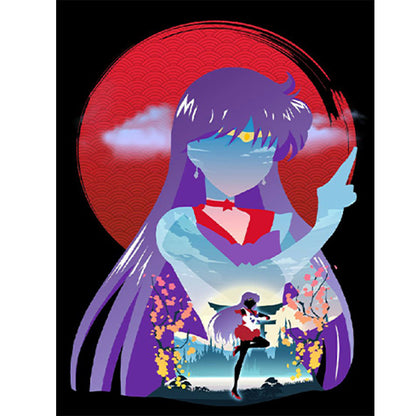 Sailor Moon - Full Round Drill Diamond Painting 30*40CM