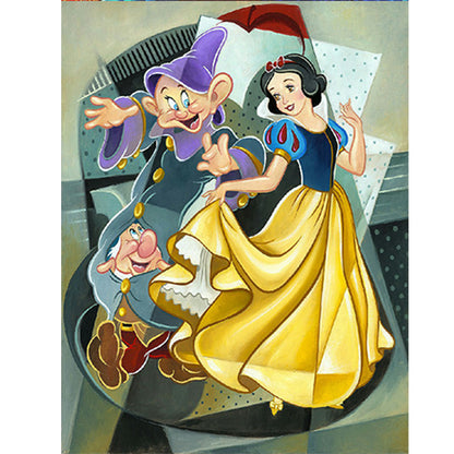 Snow White - Full Round Drill Diamond Painting 30*40CM