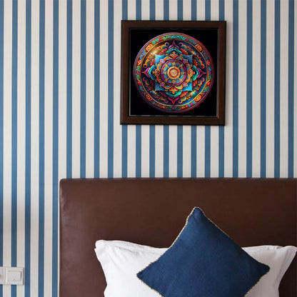 Mandala - Full Round Drill Diamond Painting 30*30CM