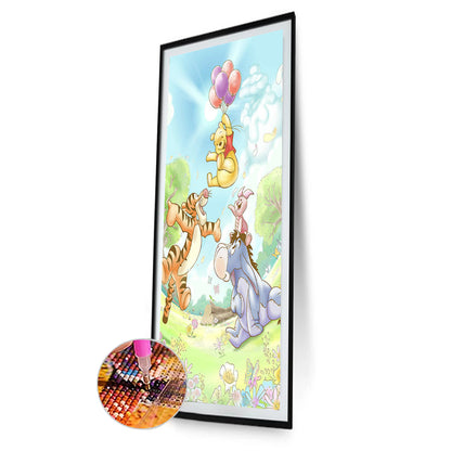 Winnie The Pooh - Full Round Drill Diamond Painting 30*70CM