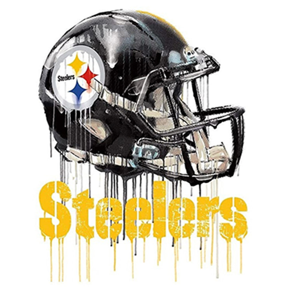 Pittsburgh Steelers Football Team - Full Round Drill Diamond Painting 30*30CM
