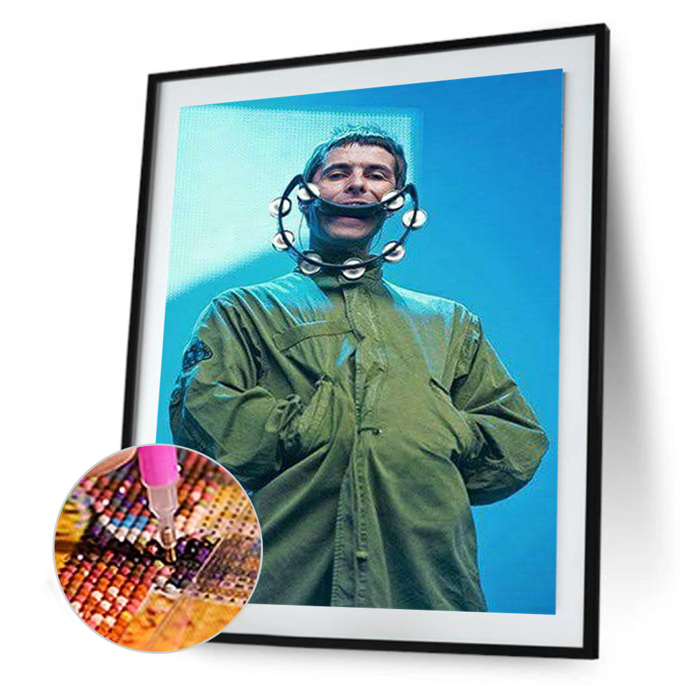 Liam Gallagher - Full Round Drill Diamond Painting 30*40CM