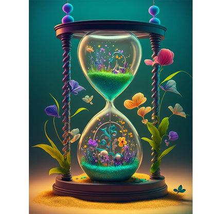 Dream Plant Funnel - Full Square Drill Diamond Painting 30*40CM