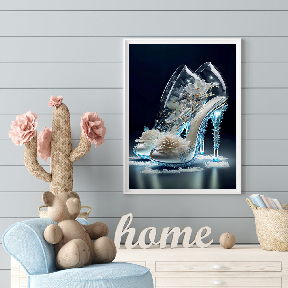 Fantasy Crystal High Heels - Full Round Drill Diamond Painting 30*40CM