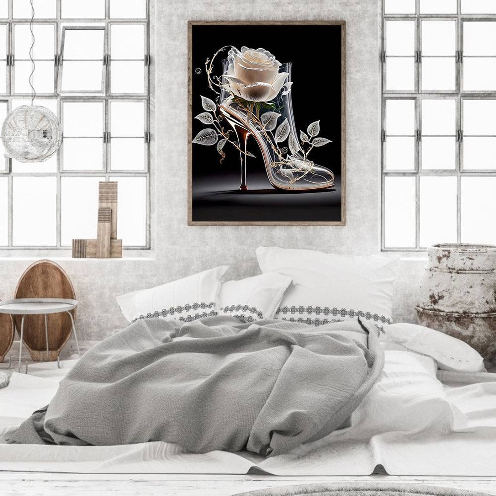 Fantasy Crystal High Heels - Full Round Drill Diamond Painting 30*40CM