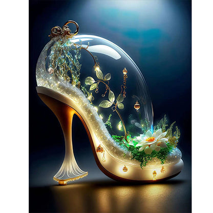 Fantasy Crystal High Heels - Full Round Drill Diamond Painting 30*40CM