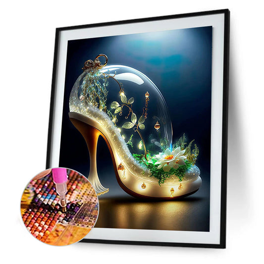 Fantasy Crystal High Heels - Full Round Drill Diamond Painting 30*40CM