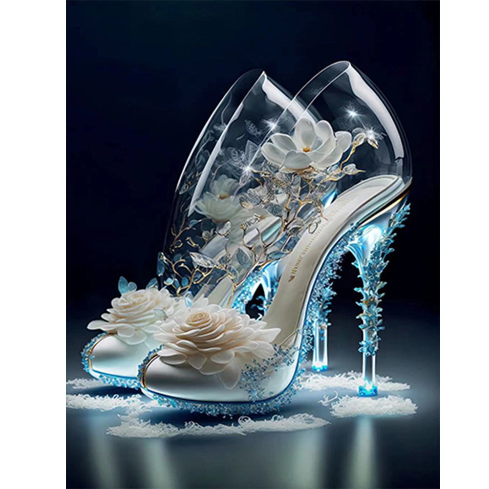 Fantasy Crystal High Heels - Full Round Drill Diamond Painting 30*40CM