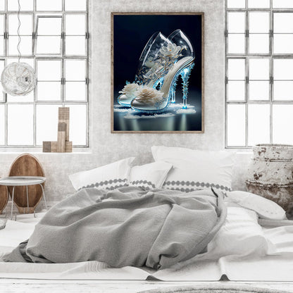 Fantasy Crystal High Heels - Full Round Drill Diamond Painting 30*40CM